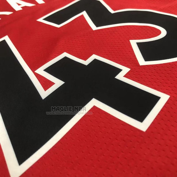 Maglia
 Pascal Siakam NO 43 Toronto Raptors Icon 2022-23 Rosso
